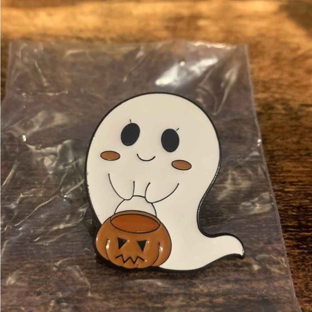 Cute Ghost Enamel Pin